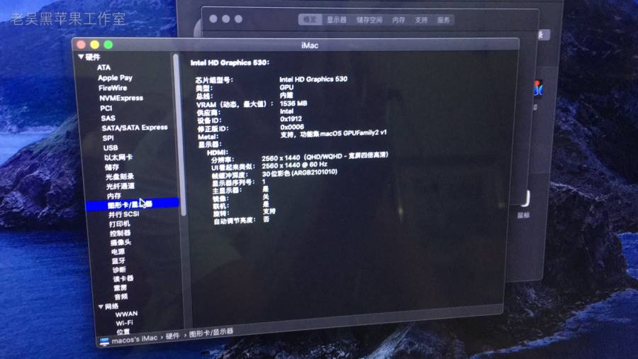 【EFI】单系统Catalina 10.15.1主机（ i3-6100 +微星 B150I +HD 530 黑苹果Hackintosh 引导下载